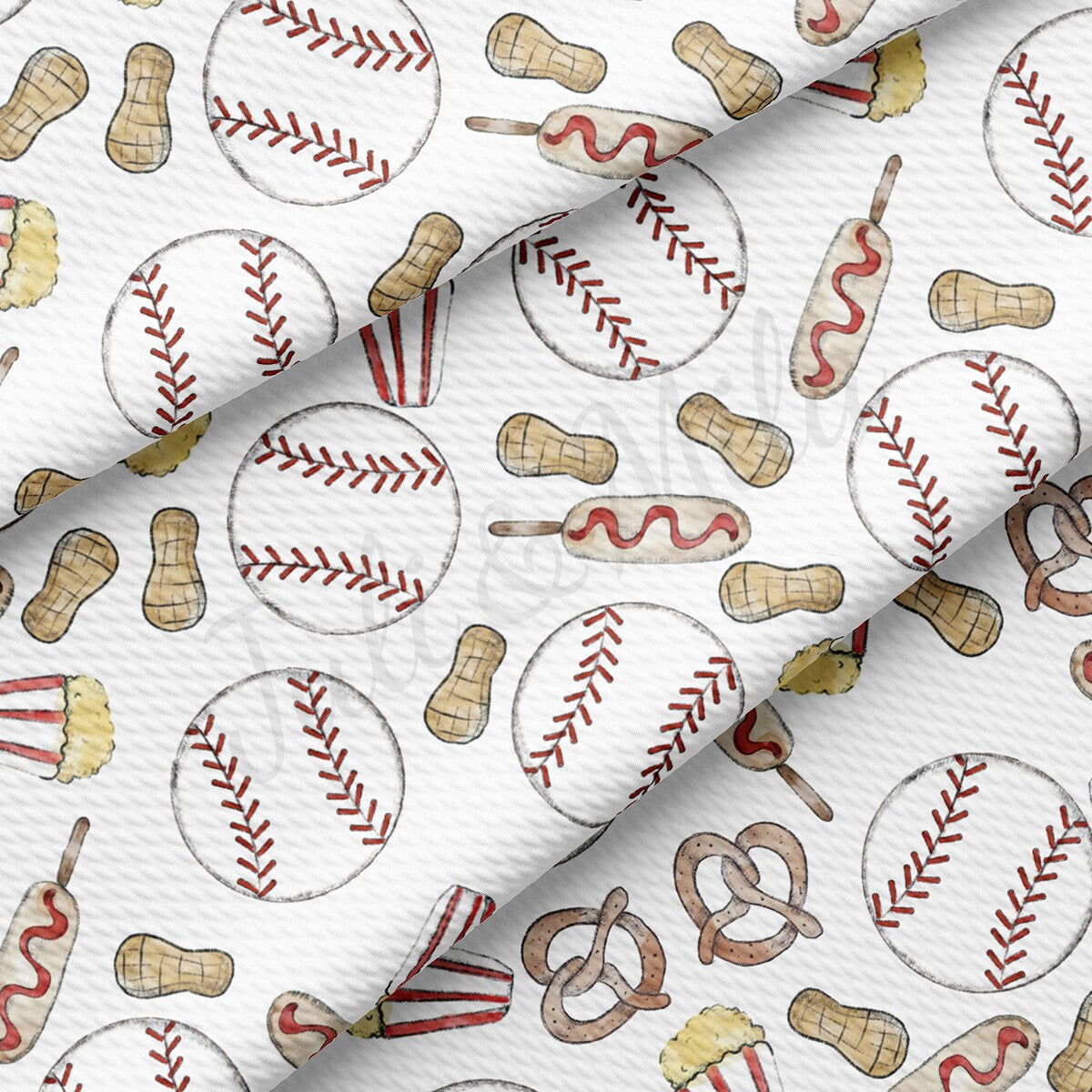 Baseball Bullet Textured Fabric AA1810
