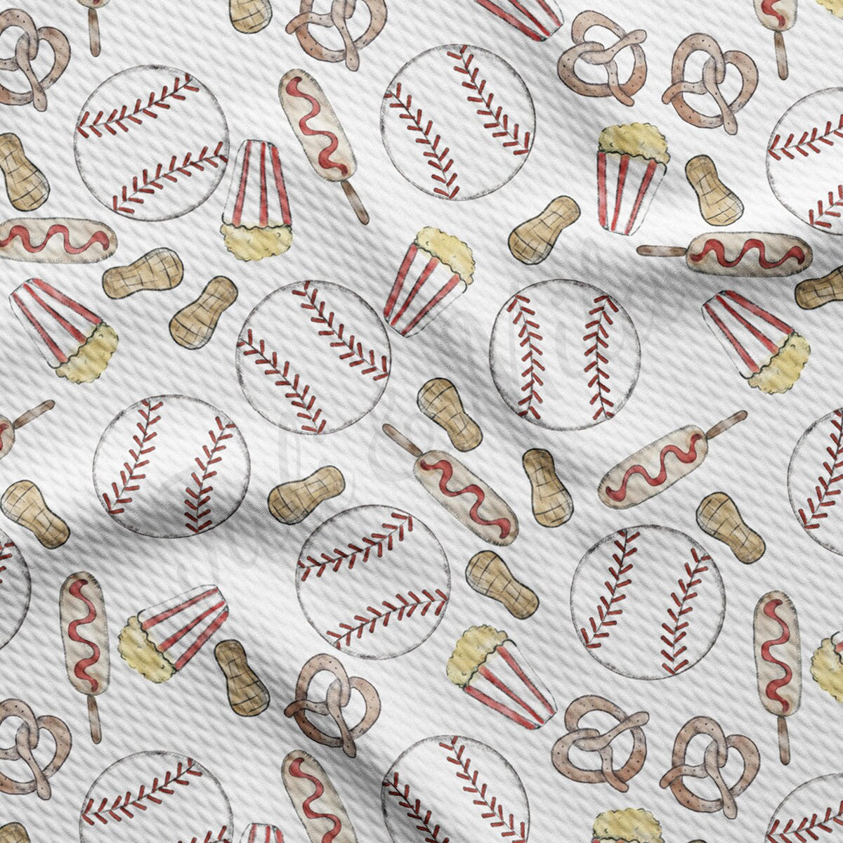 Baseball Bullet Textured Fabric AA1810