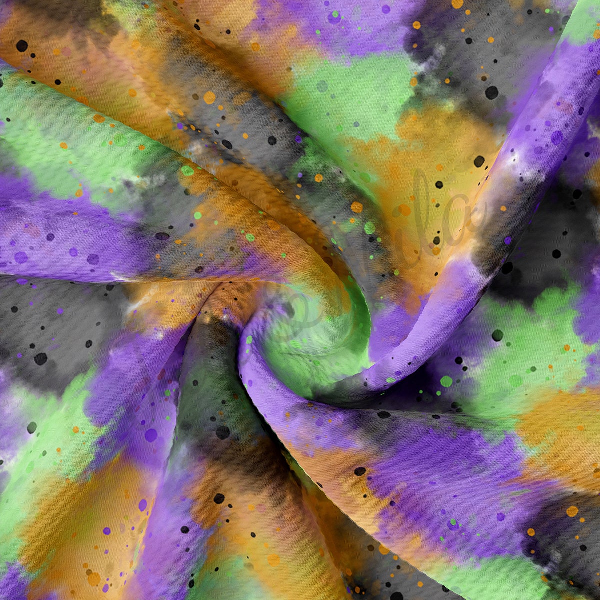 Mardi Gras  Bullet Textured Fabric  AA1812