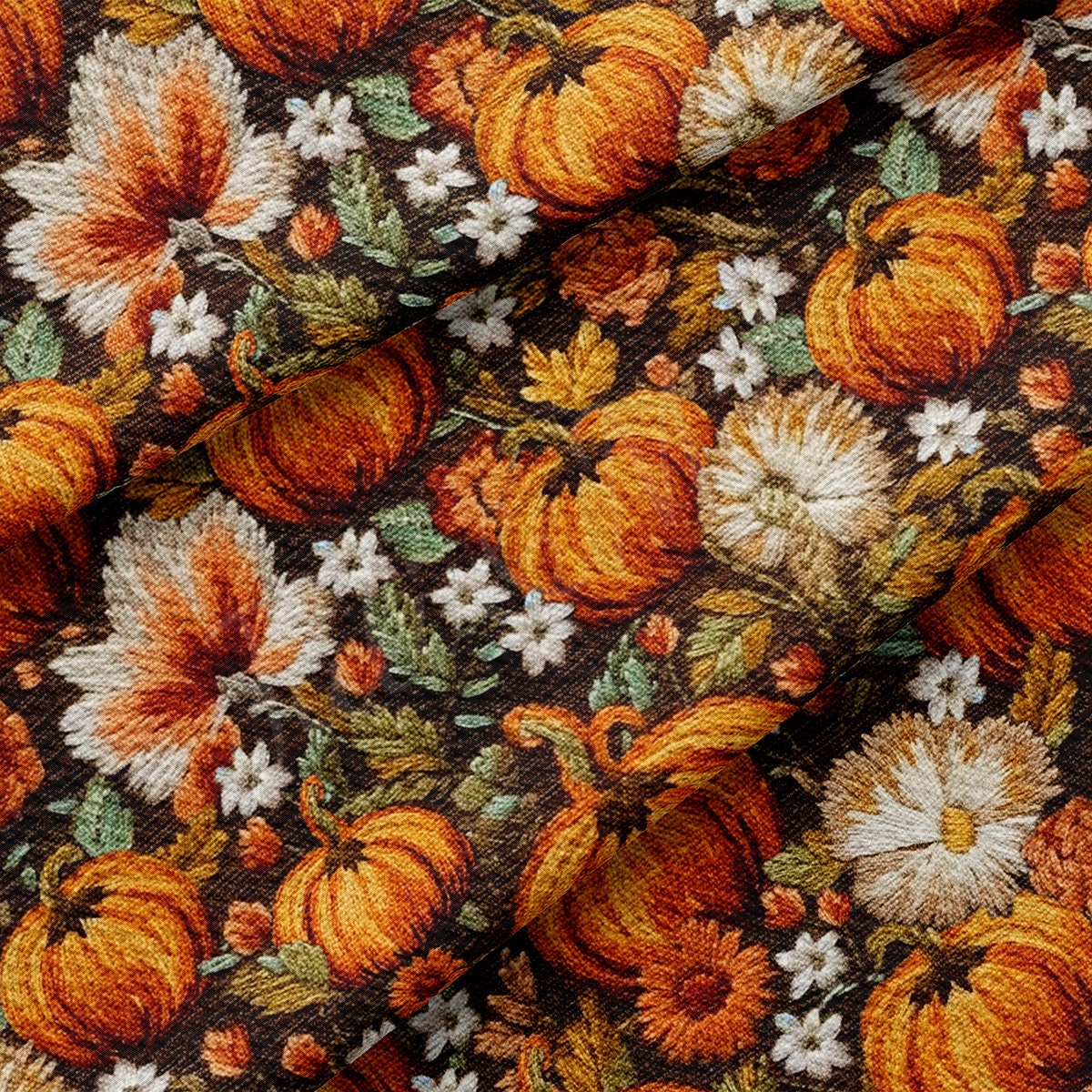 Autumn Fall Halloween  Bullet Textured Fabric  AA1820