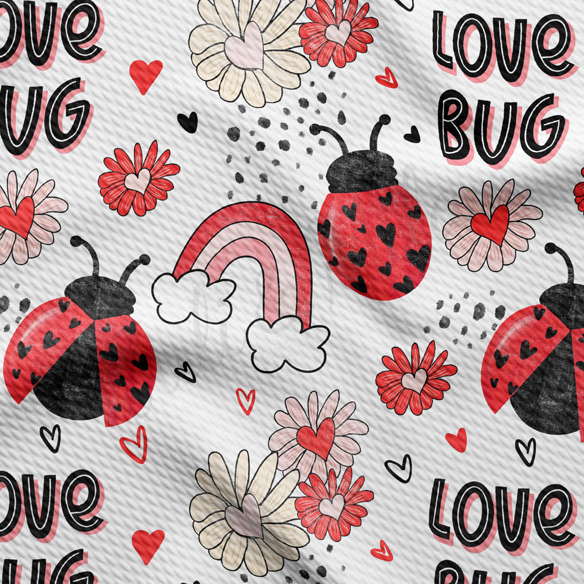 Love Bug  Bullet Fabric AA1833
