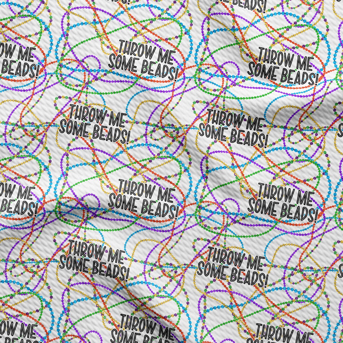 Mardi Gras  Bullet Textured Fabric AA1847