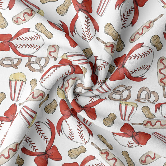 Baseball Double Brushed Polyester Fabric  DBP1809