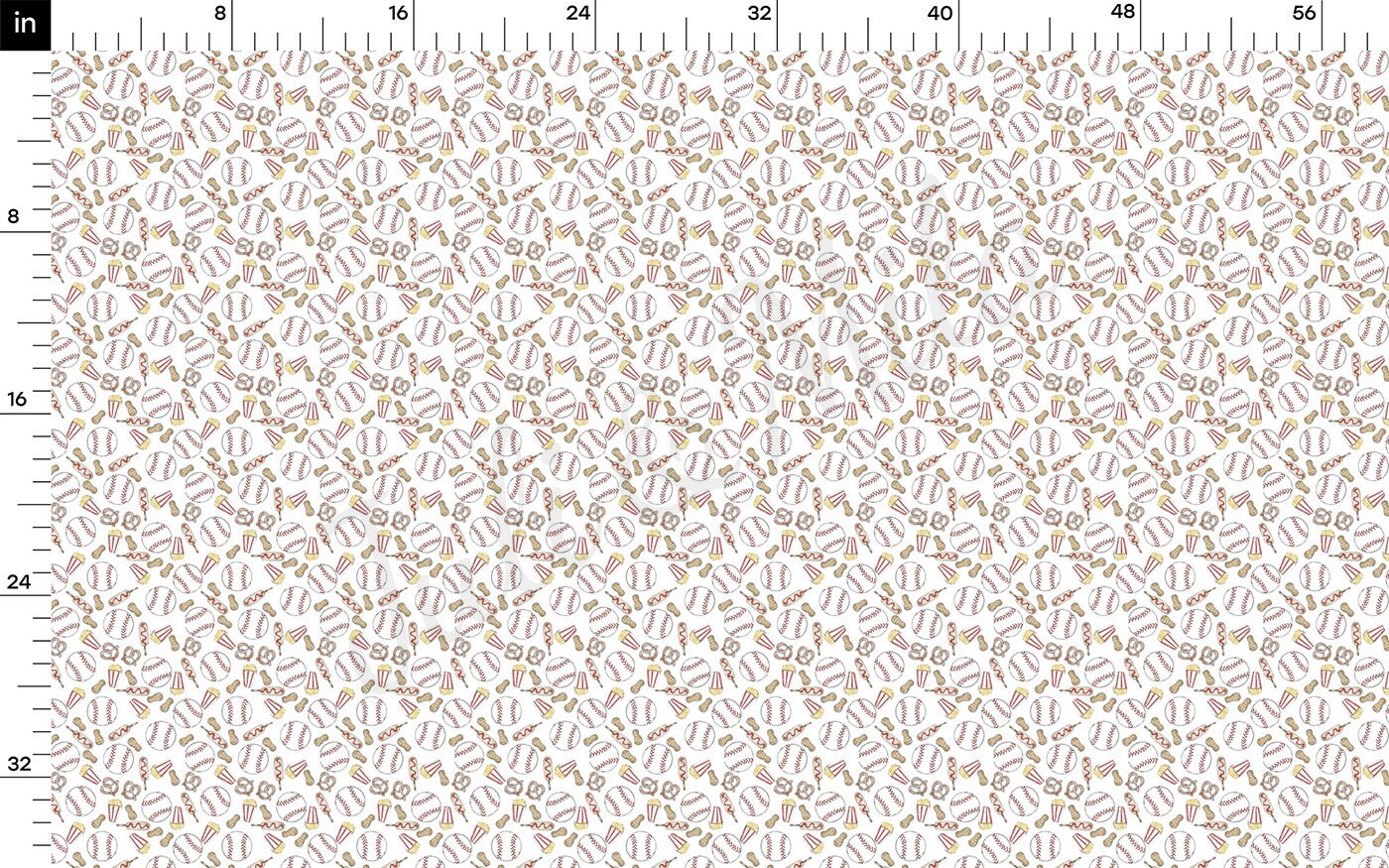 Baseball Bullet Textured Fabric AA1810