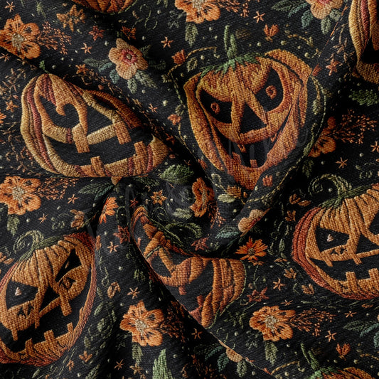 Autumn Fall Halloween Printed Liverpool  AA1814