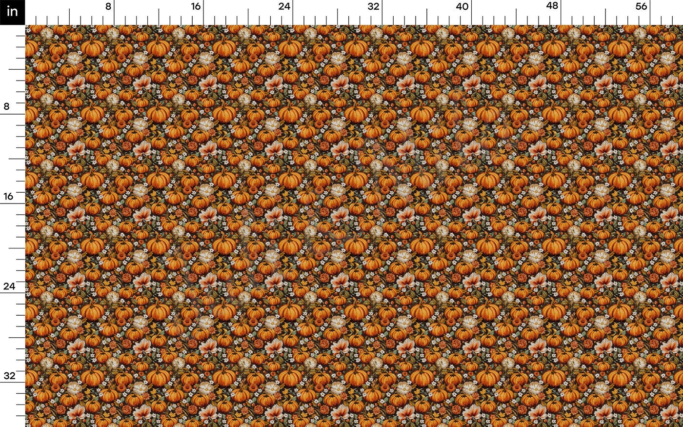 Autumn Fall Halloween  Bullet Textured Fabric  AA1820