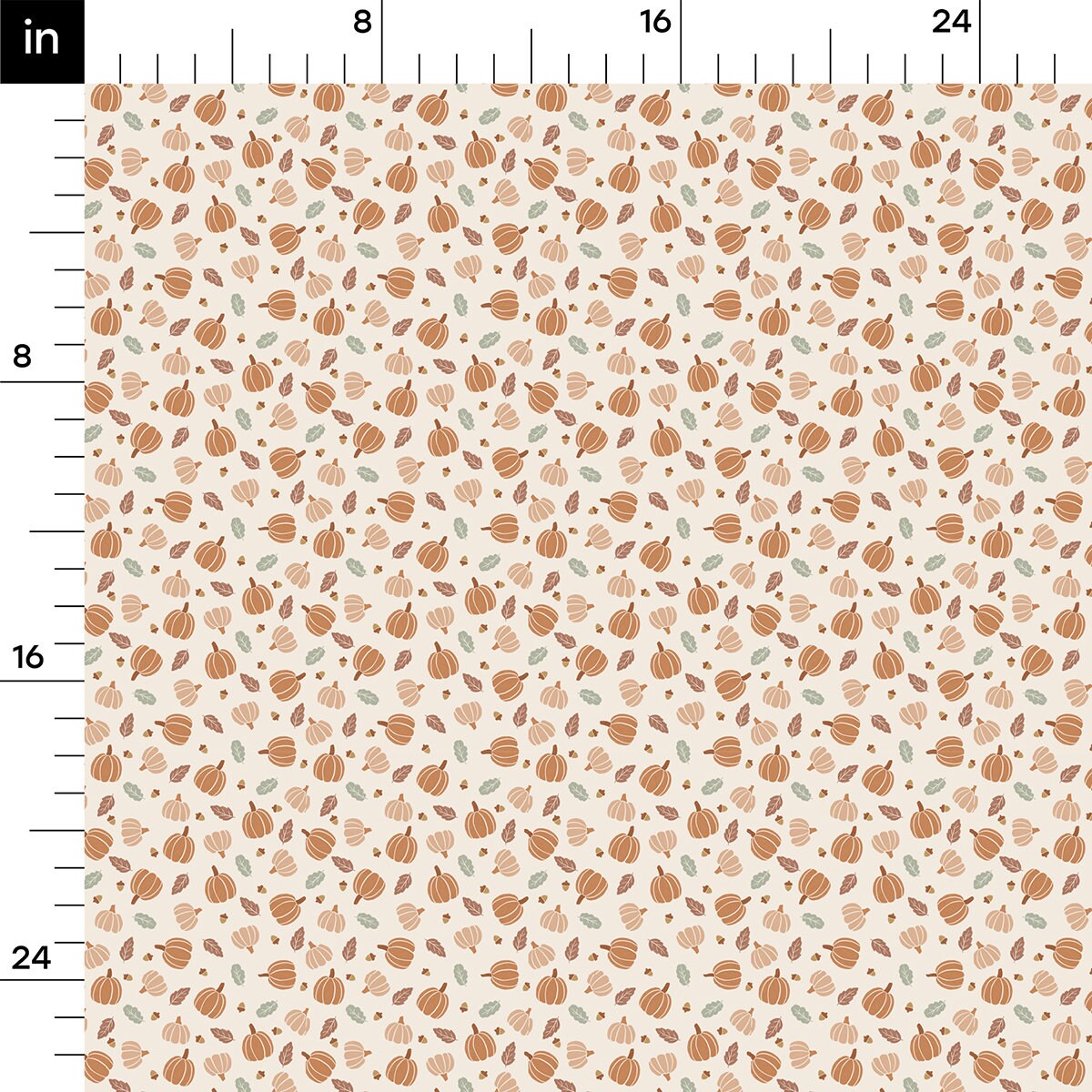 Autumn Fall Halloween Bullet Textured Fabric AA1839