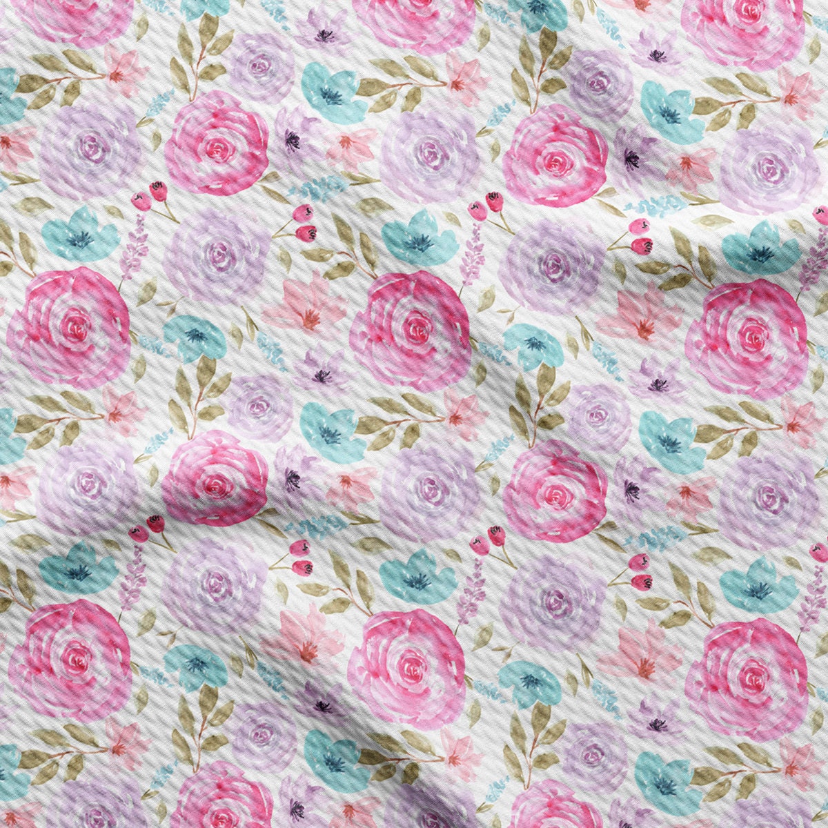 Floral Bullet Textured Fabric  AA1842