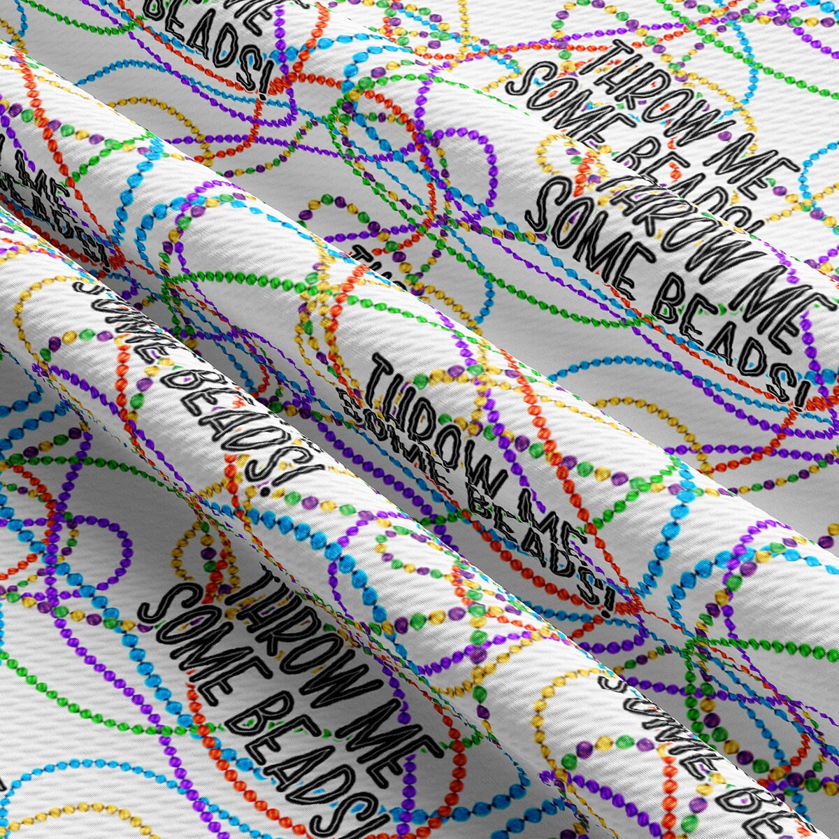Mardi Gras  Bullet Textured Fabric AA1847