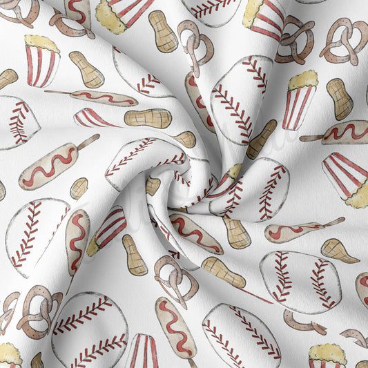 Baseball Double Brushed Polyester Fabric  DBP1810