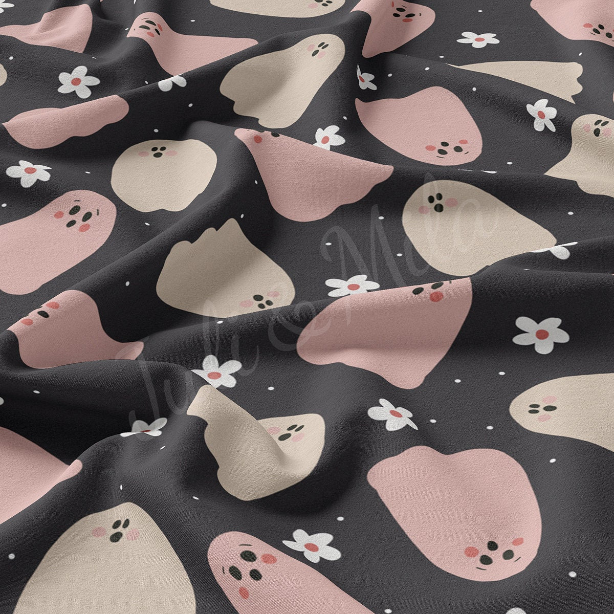 Double Brushed Polyester Fabric DBP1826 Halloween Autumn Fall