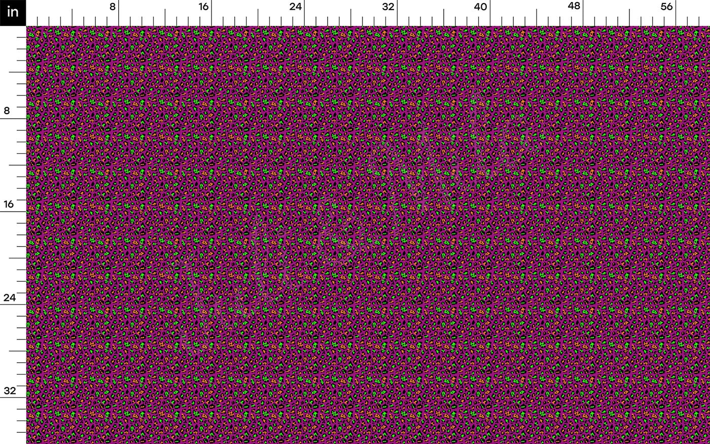 Mardi Gras Rib Knit Fabric AA1848