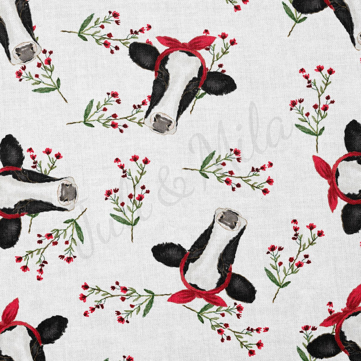 100% Cotton Fabric -  Cotton cow CTN25