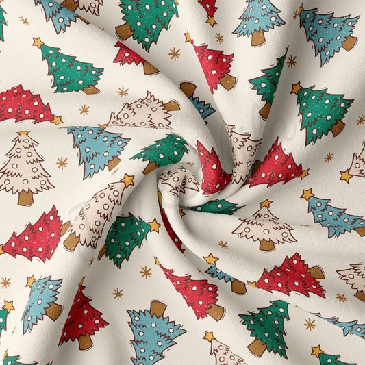 DBP Fabric Double Brushed Polyester Fabric DBP1860 christmas