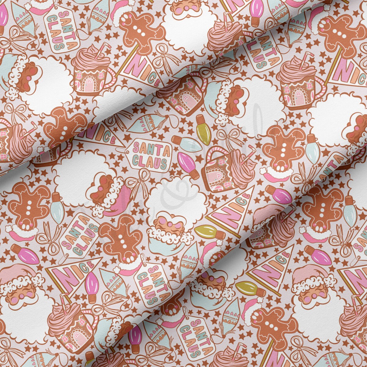 DBP Fabric Double Brushed Polyester Fabric DBP1887 christmas