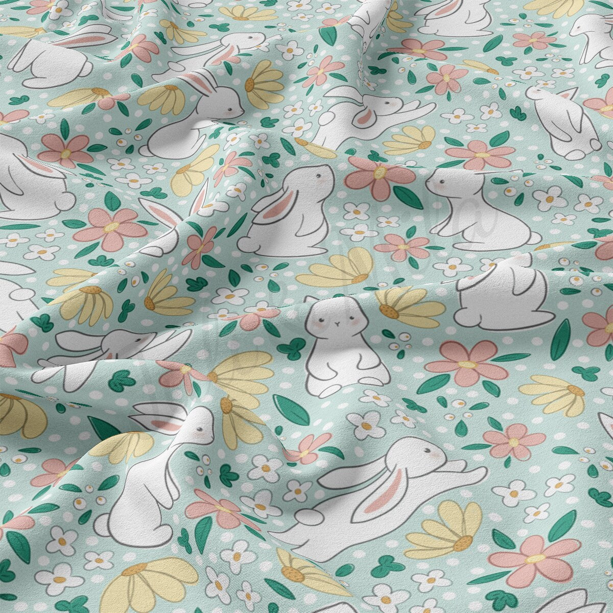 DBP Fabric Double Brushed Polyester Fabric DBP1891 Easter