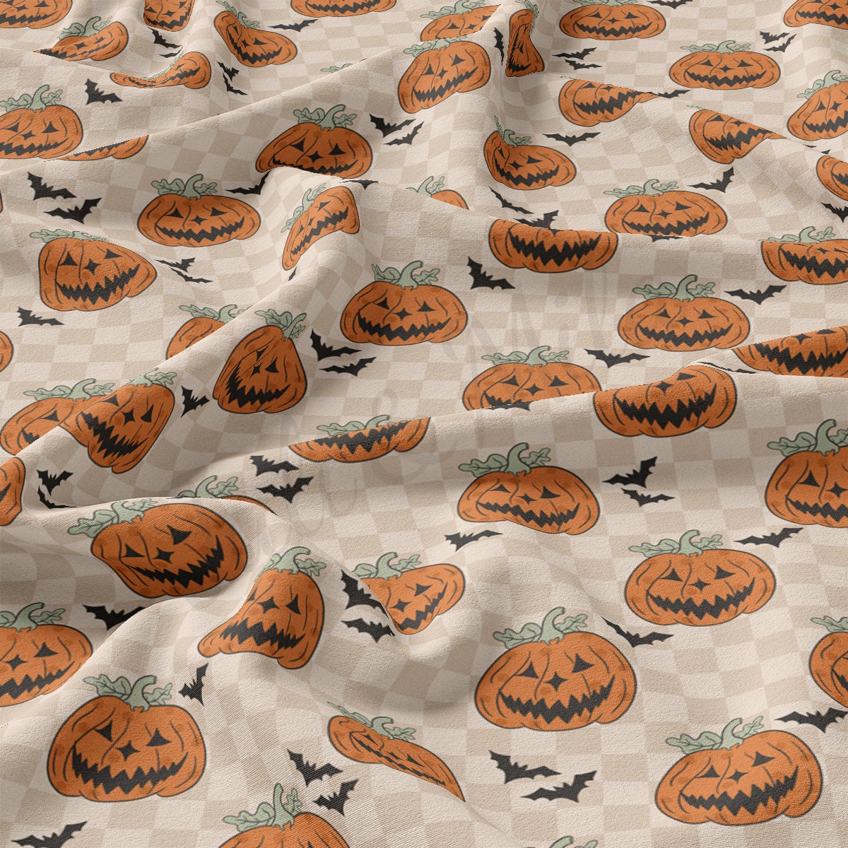 DBP Fabric Double Brushed Polyester Fabric DBP1878 halloween