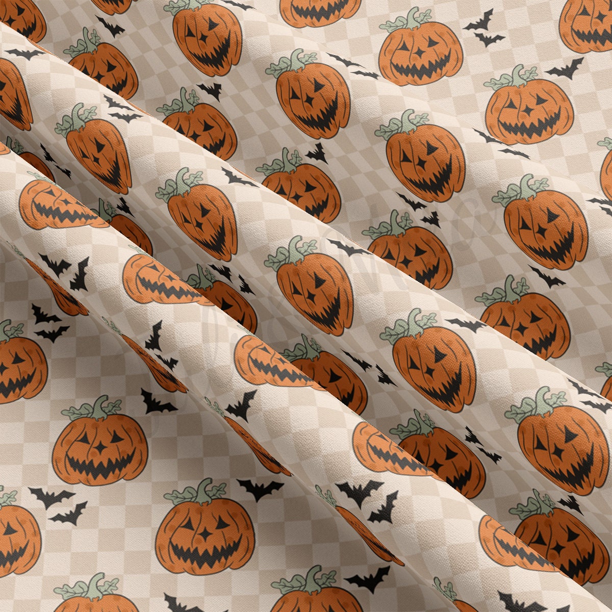 DBP Fabric Double Brushed Polyester Fabric DBP1878 halloween