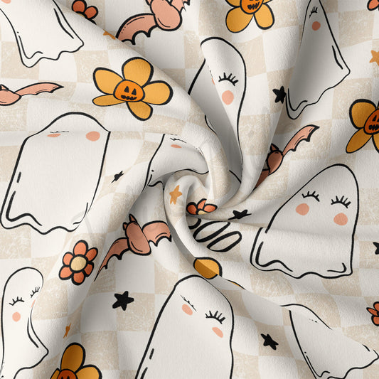 DBP Fabric Double Brushed Polyester Fabric DBP1869 halloween