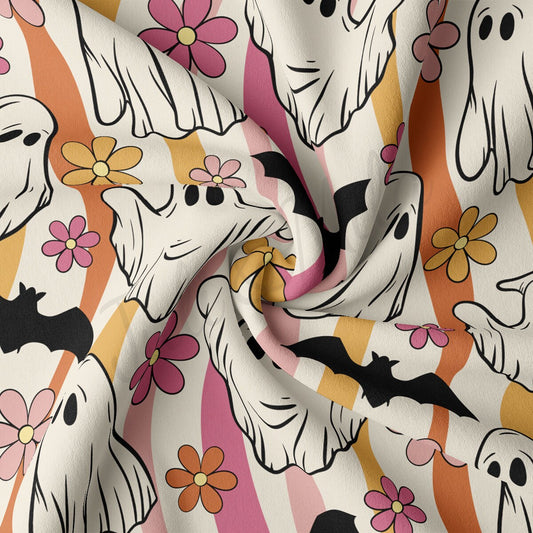 DBP Fabric Double Brushed Polyester Fabric DBP1871 halloween