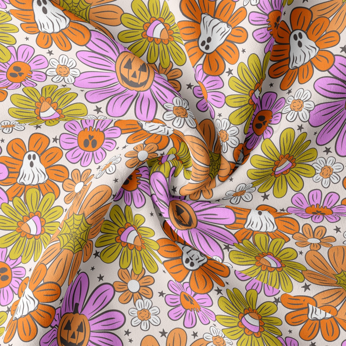 DBP Fabric Double Brushed Polyester Fabric DBP1882 halloween
