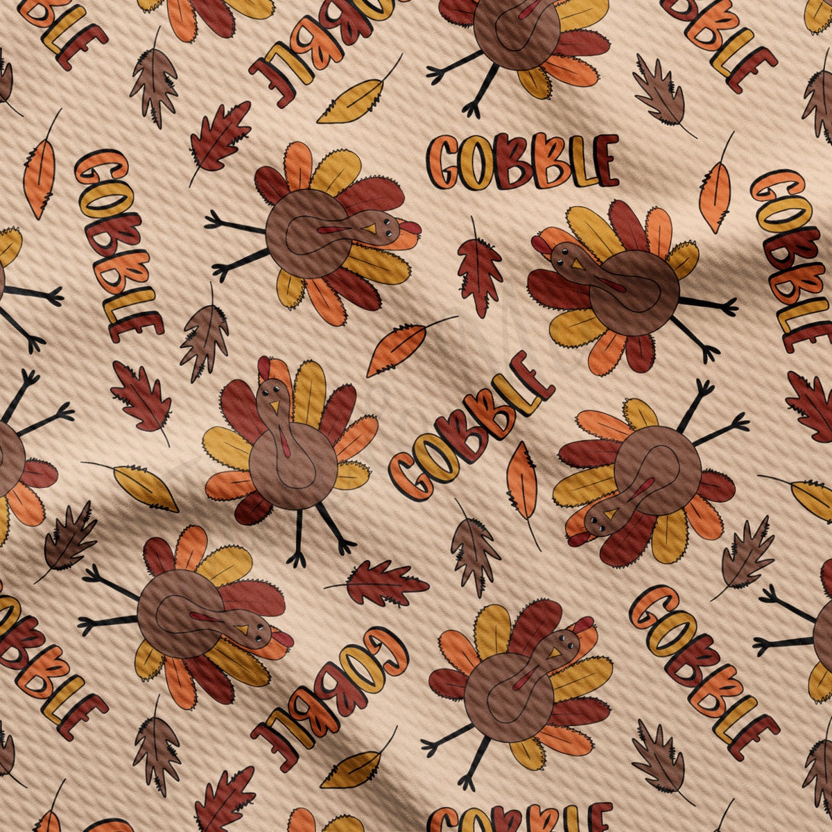 Autumn Fall Halloween Bullet Textured Fabric AA1942