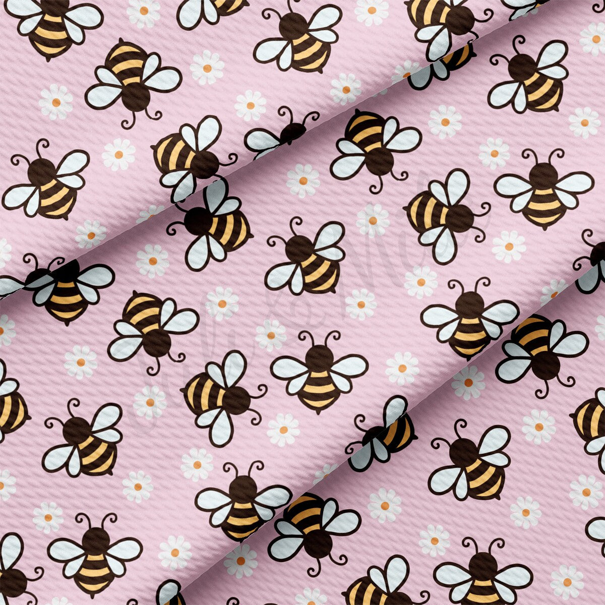 Bees Bullet Textured Fabric AA1898 bees