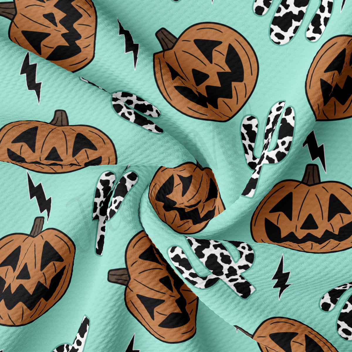 Autumn Fall Halloween Bullet Textured Fabric  AA1968