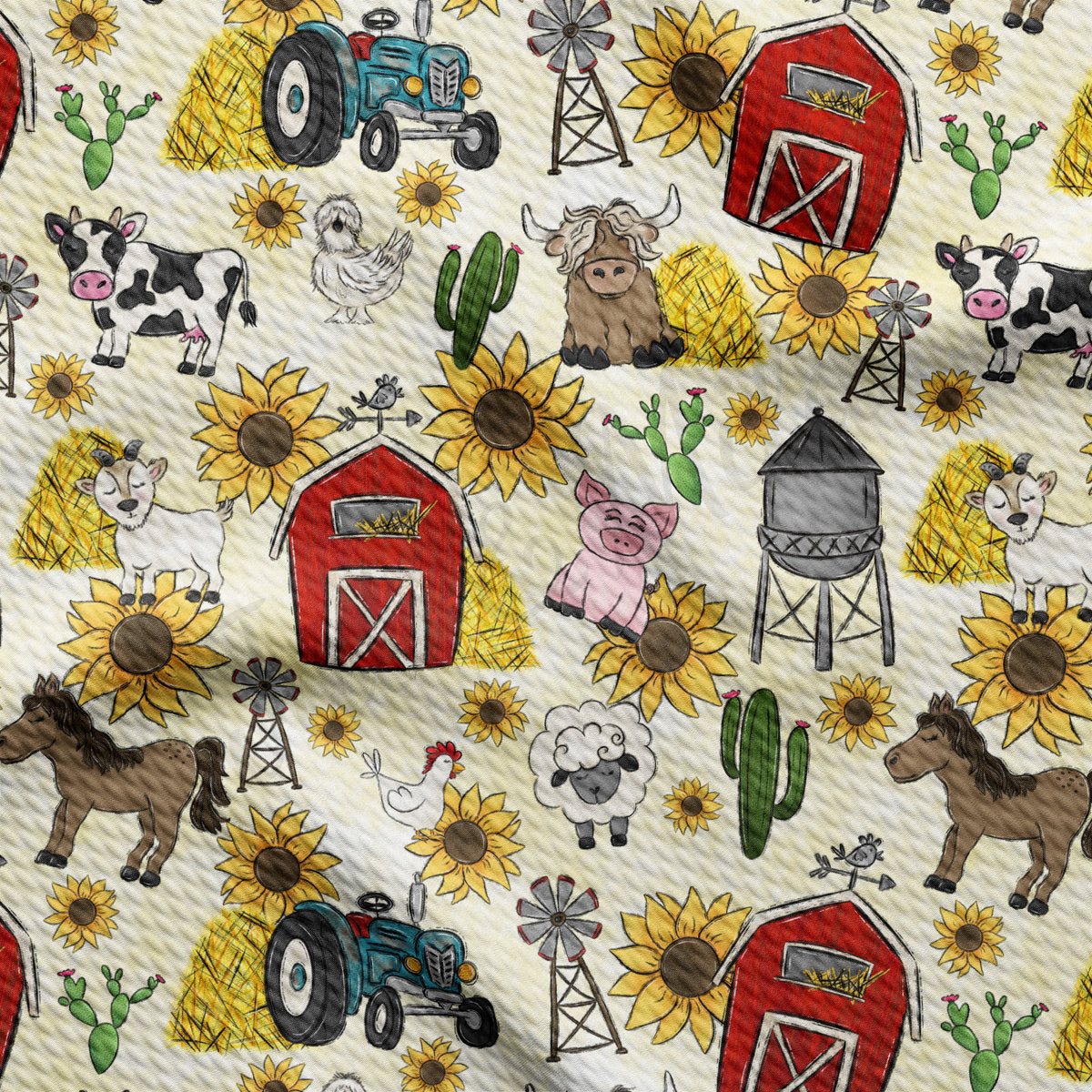 Farm Bullet Textured Fabric  AA1939