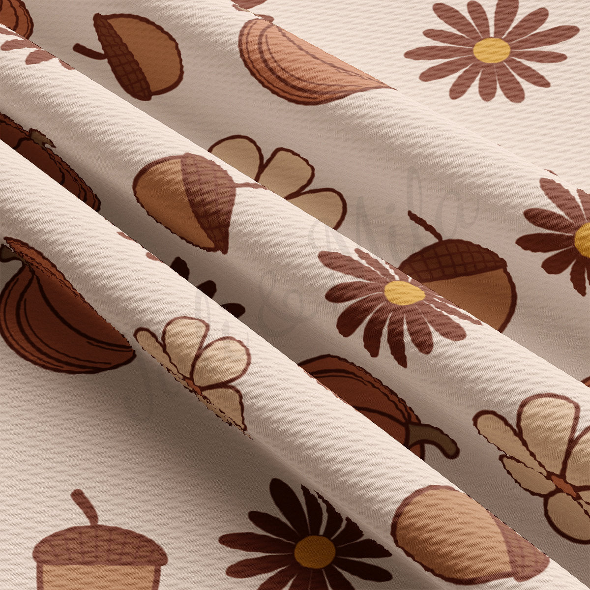 Autumn Fall Halloween Bullet Textured Fabric  AA1938