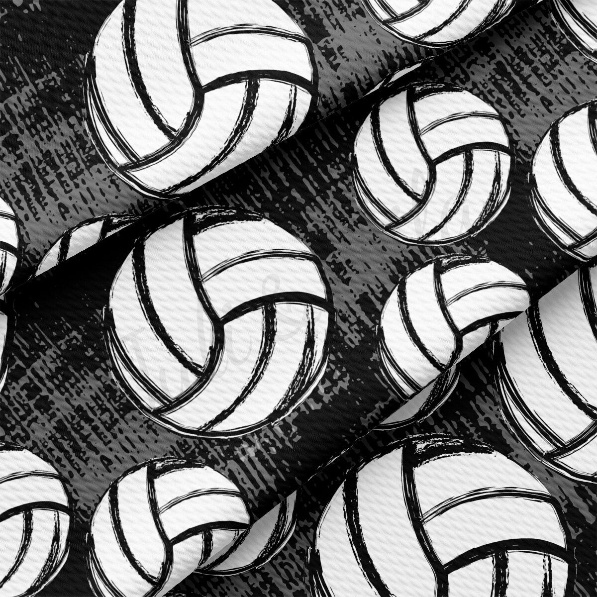 Volleyball Bullet Textured Fabric AA1987