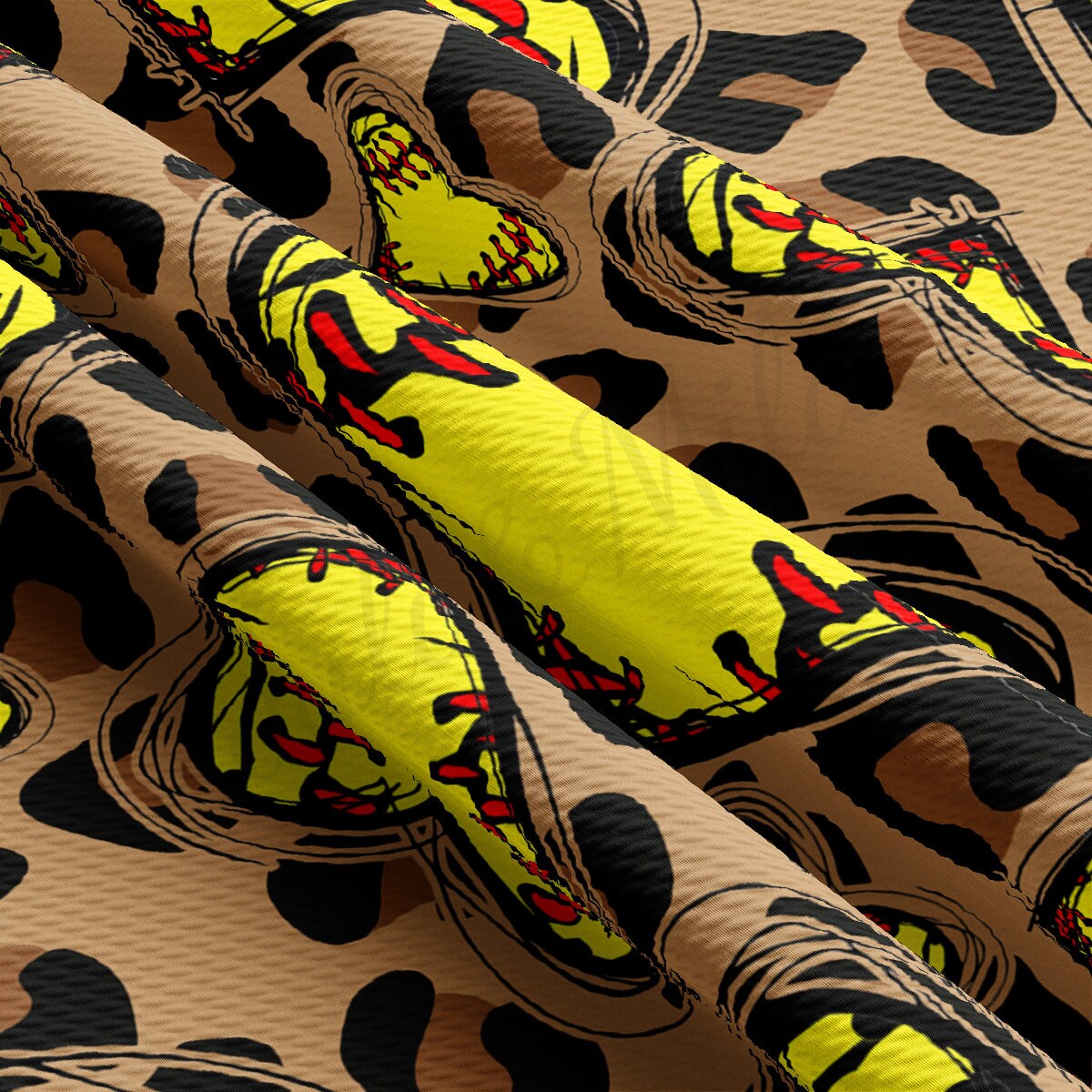 Softball  Bullet Textured Fabric  AA1993