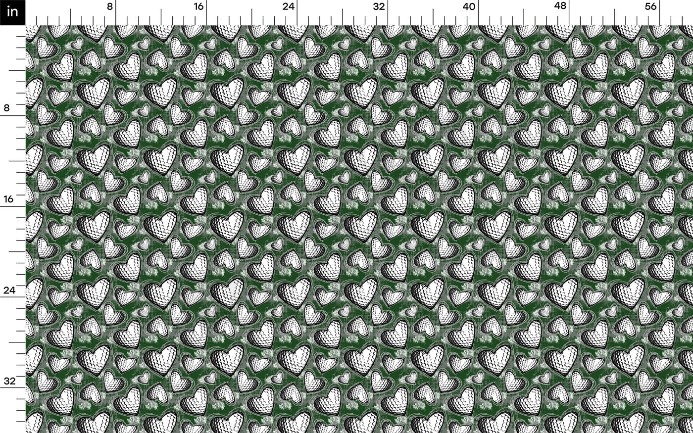 Golf 100% Cotton Fabric By the Yard Printed in USA Cotton Sateen -  Cotton Printed СTN1990 Sport
