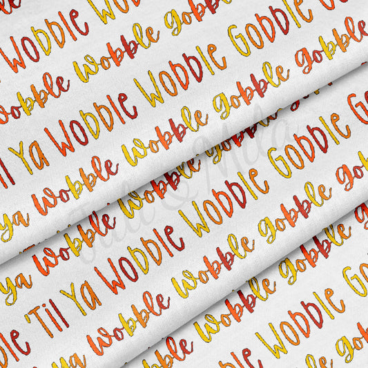 Thanksgiving 100% Cotton Fabric By the Yard Printed in USA Cotton Sateen -  Cotton Printed СTN1999 Sport