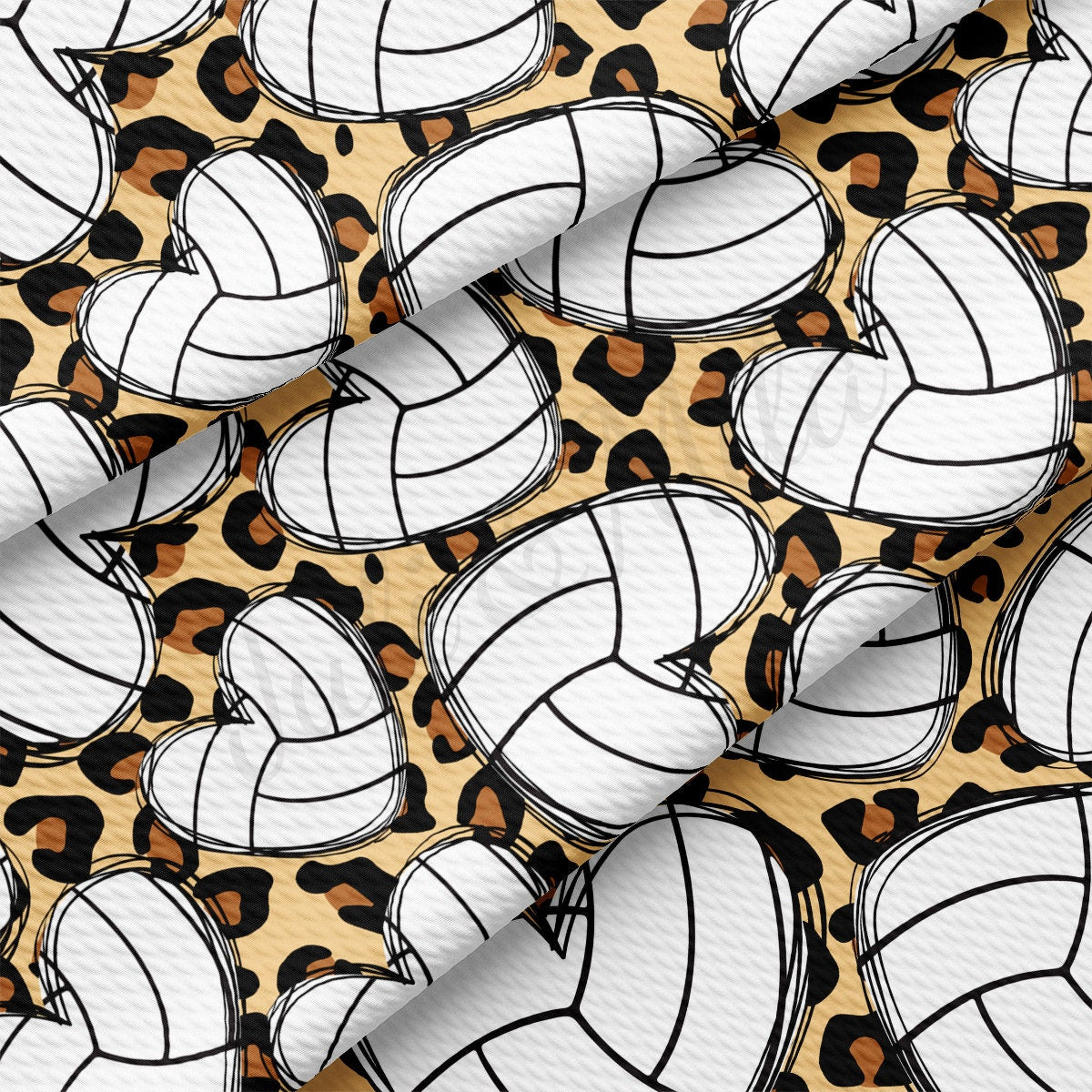 Volleyball Bullet Textured Fabric AA1996
