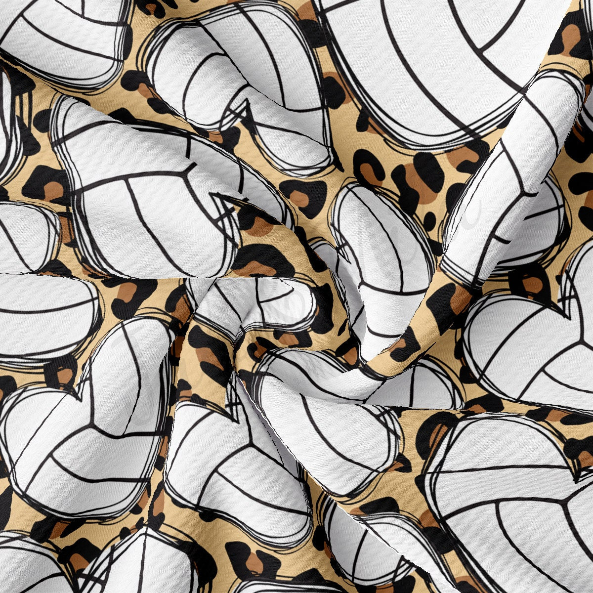 Volleyball Bullet Textured Fabric AA1996