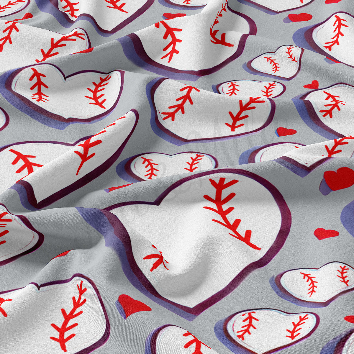 Baseball Double Brushed Polyester Fabric DBP1972