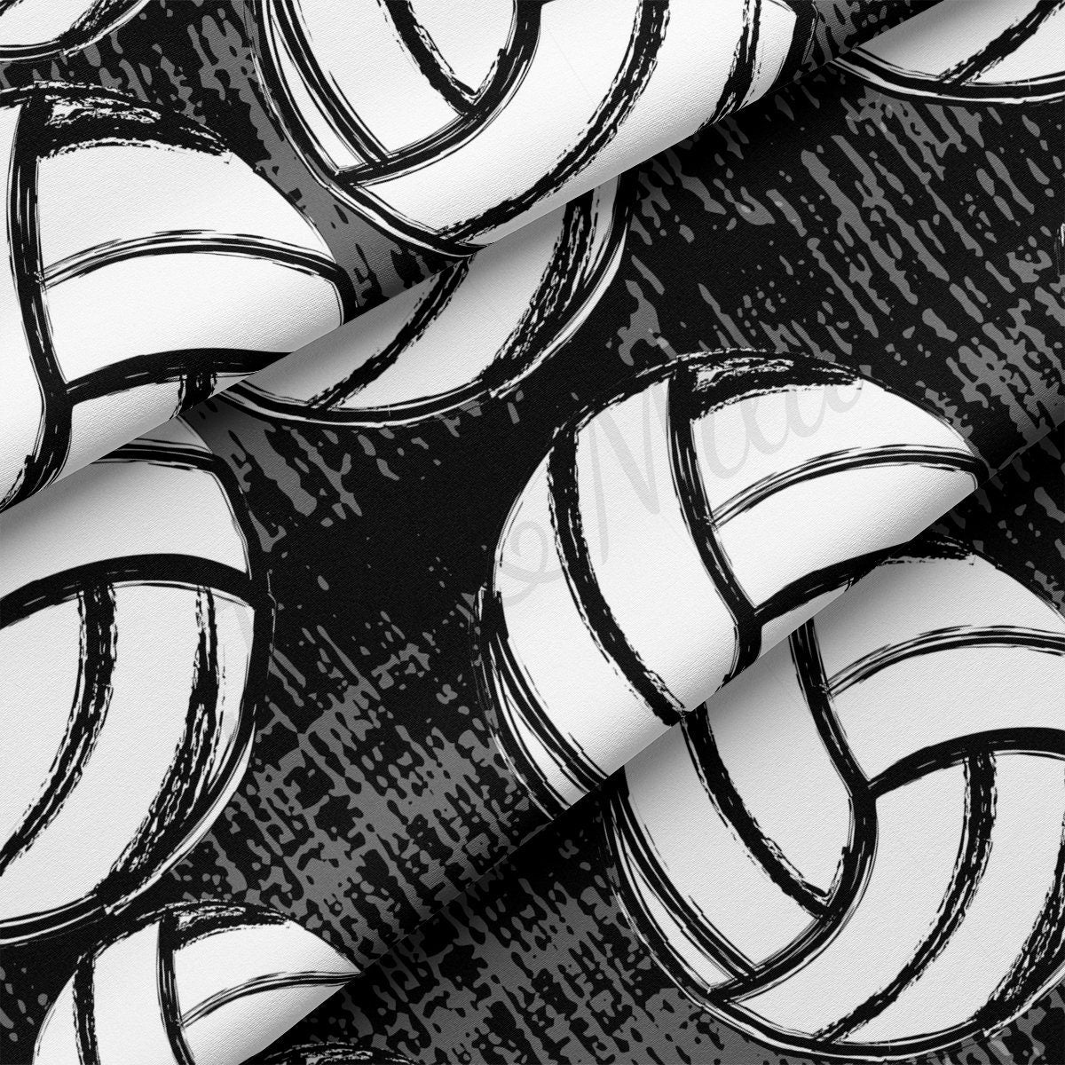 Volleyball DBP Fabric Double Brushed Polyester Fabric by the Yard DBP Jersey Stretchy Soft Polyester Stretch Fabric DBP1987