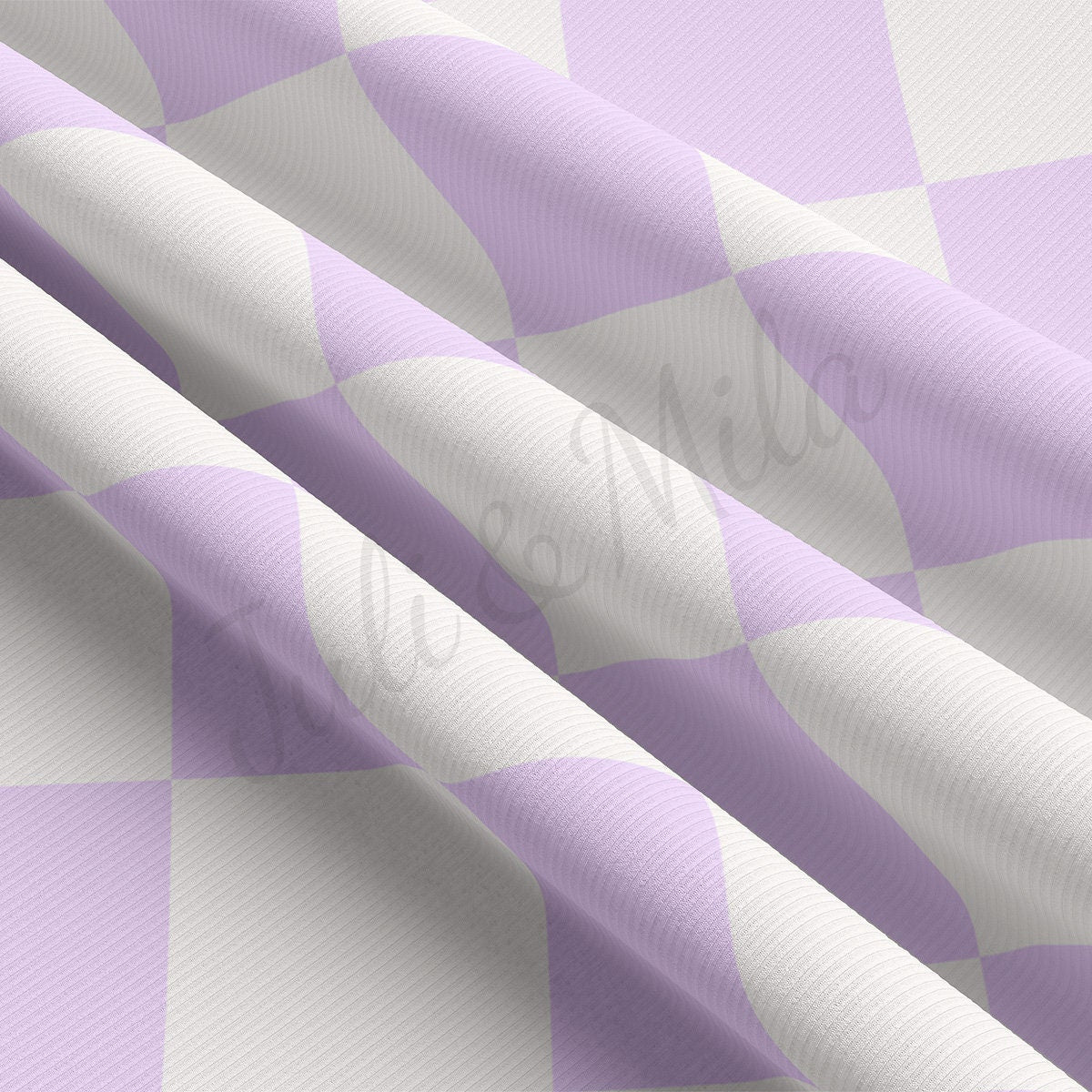 Easter Rib Knit Fabric by the Yard Ribbed Jersey Stretchy Soft Polyester Stretch Fabric 1 Yard  RBK2057