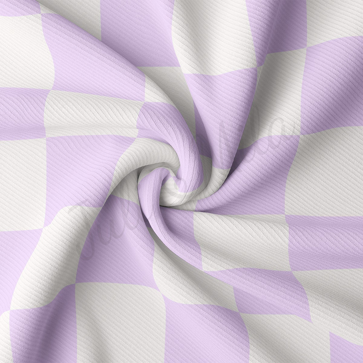 Easter Rib Knit Fabric by the Yard Ribbed Jersey Stretchy Soft Polyester Stretch Fabric 1 Yard  RBK2057