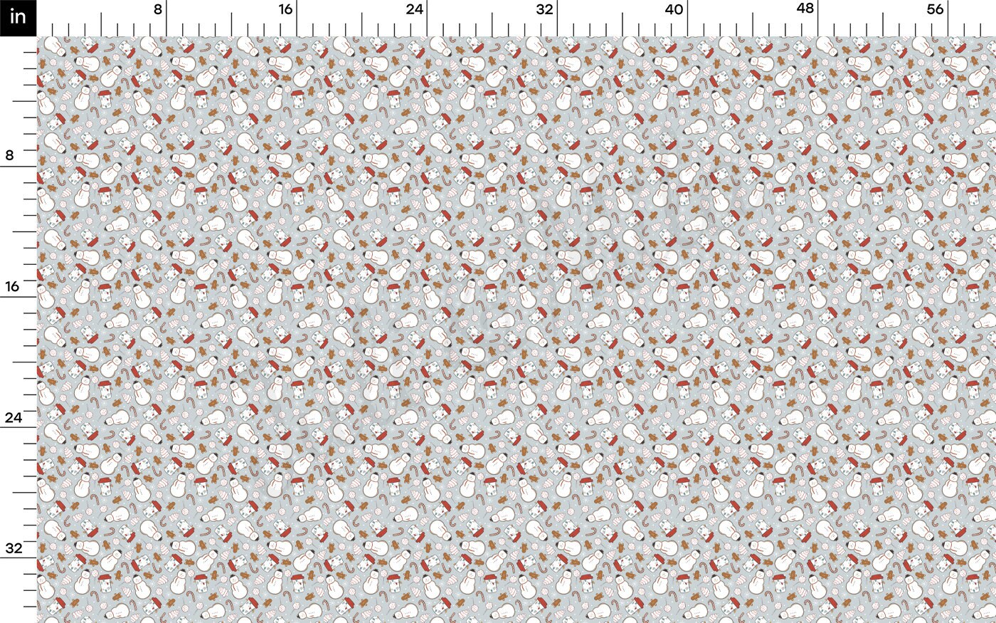 DBP Fabric Double Brushed Polyester DBP2090 Christmas