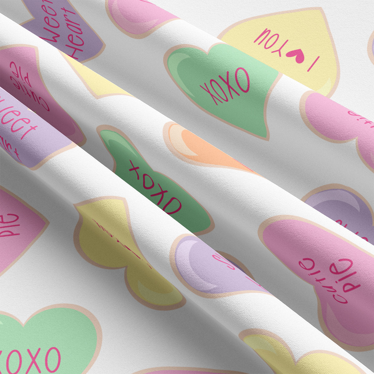 DBP Fabric Double Brushed Polyester DBP2119 Valentine's Day