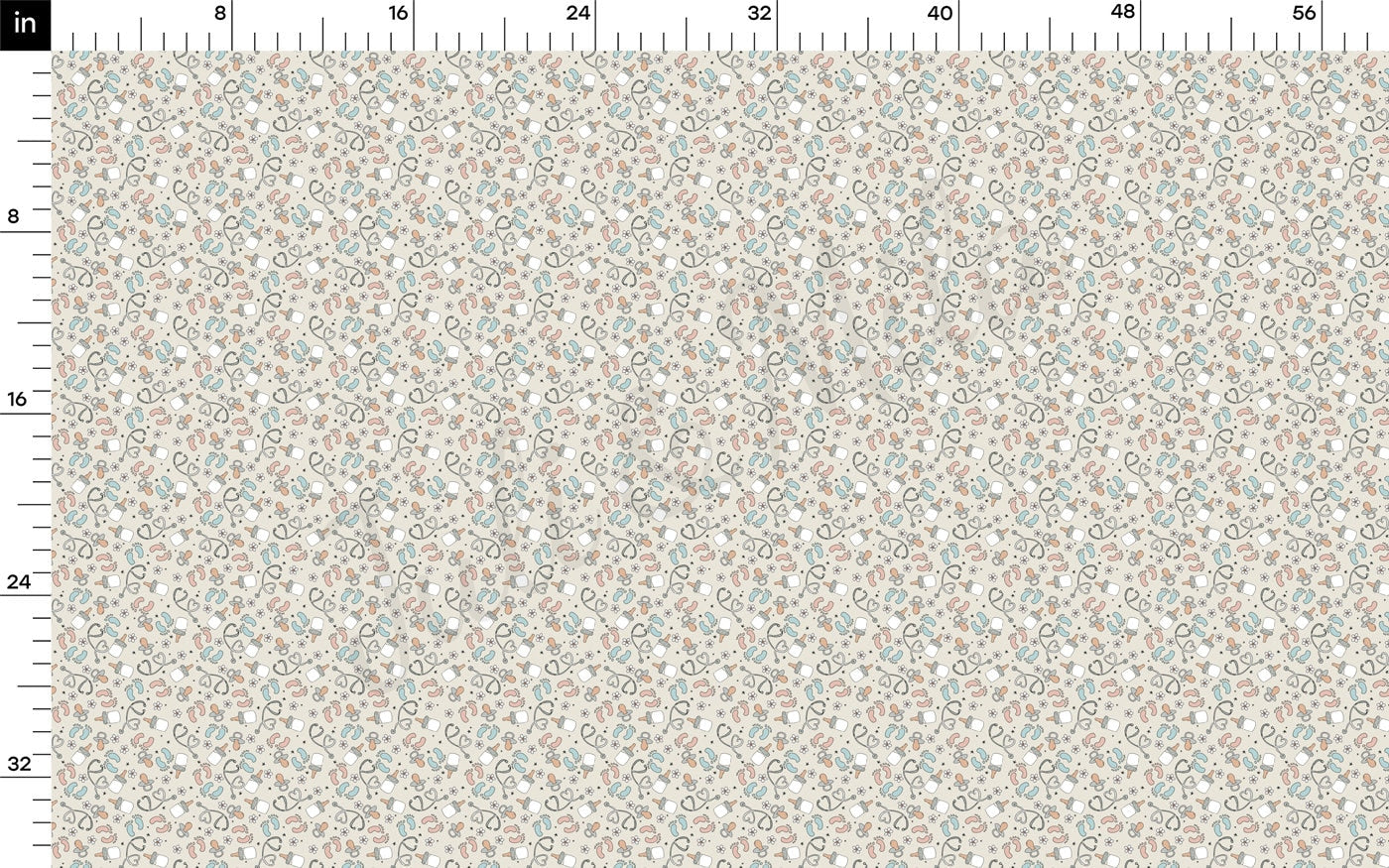Rib Knit Fabric RBK2125 Nurse