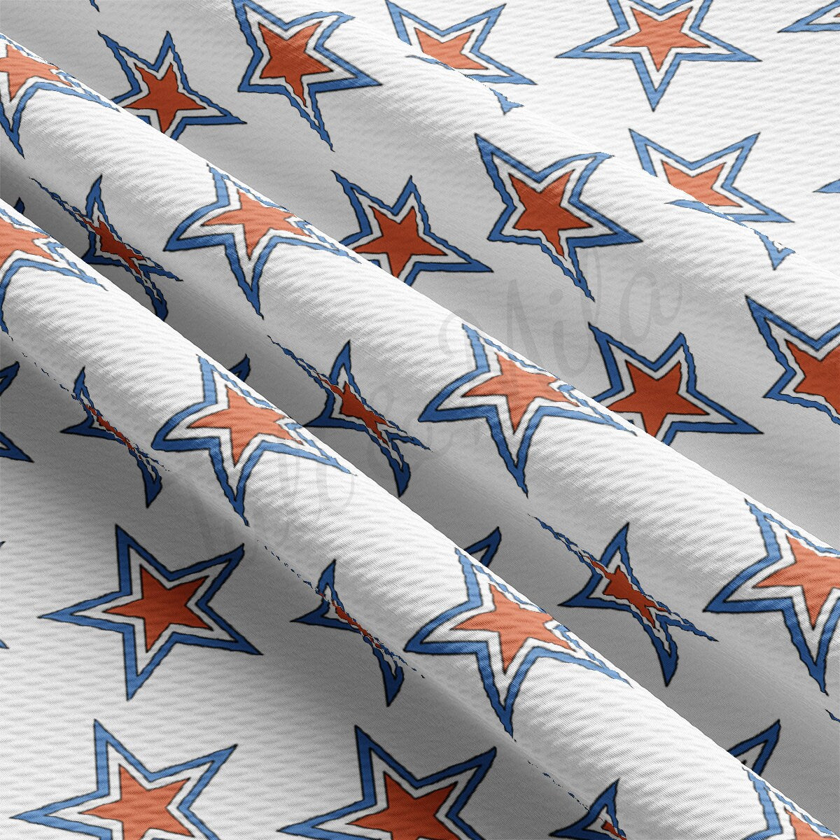 4th of July Patriotic Bullet Fabric AA2192