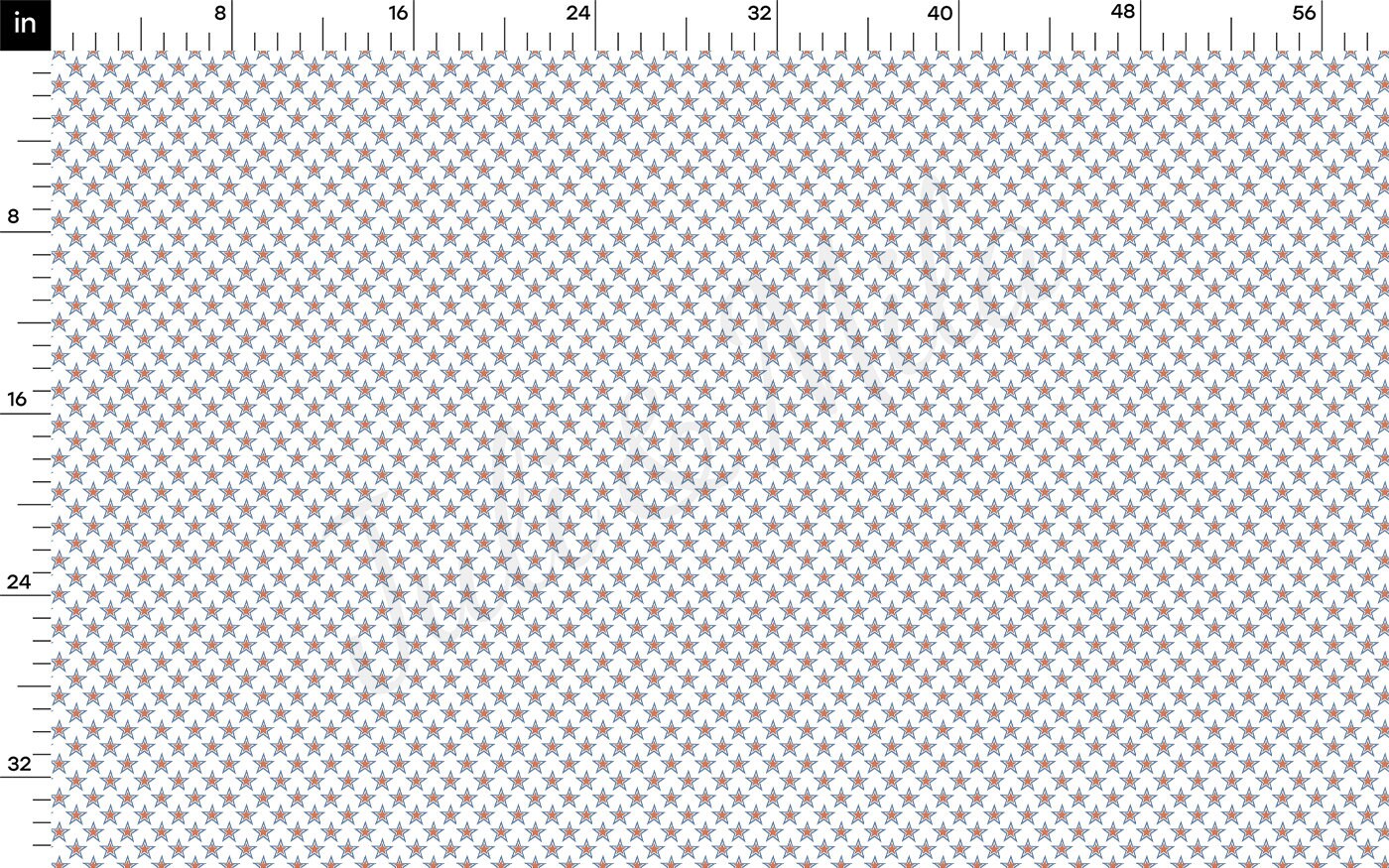 4th of July Patriotic Bullet Fabric AA2192