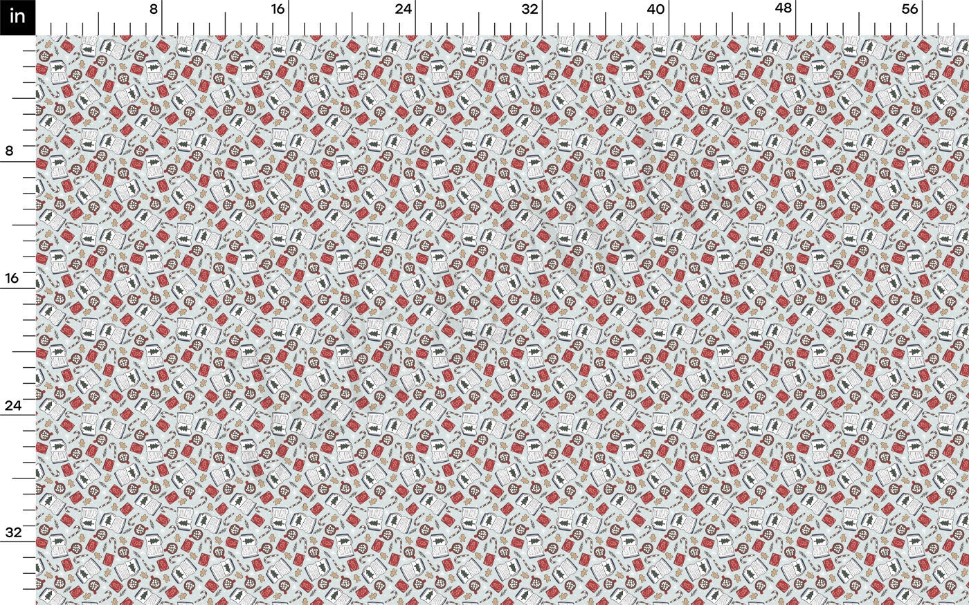 Christmas Printed Liverpool Bullet Textured Fabric by the yard 4Way Stretch Solid Strip Thick Knit Liverpool Fabric AA2097