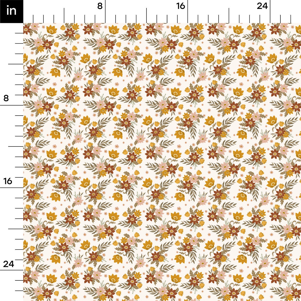 100% Cotton Fabric CTN2176 Floral