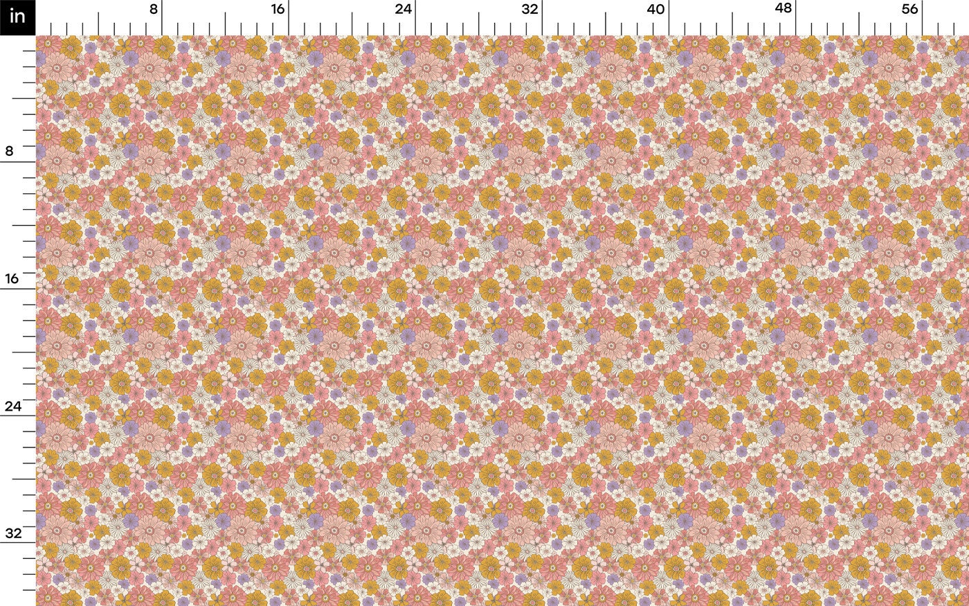 100% Cotton Fabric  CTN2196 Floral