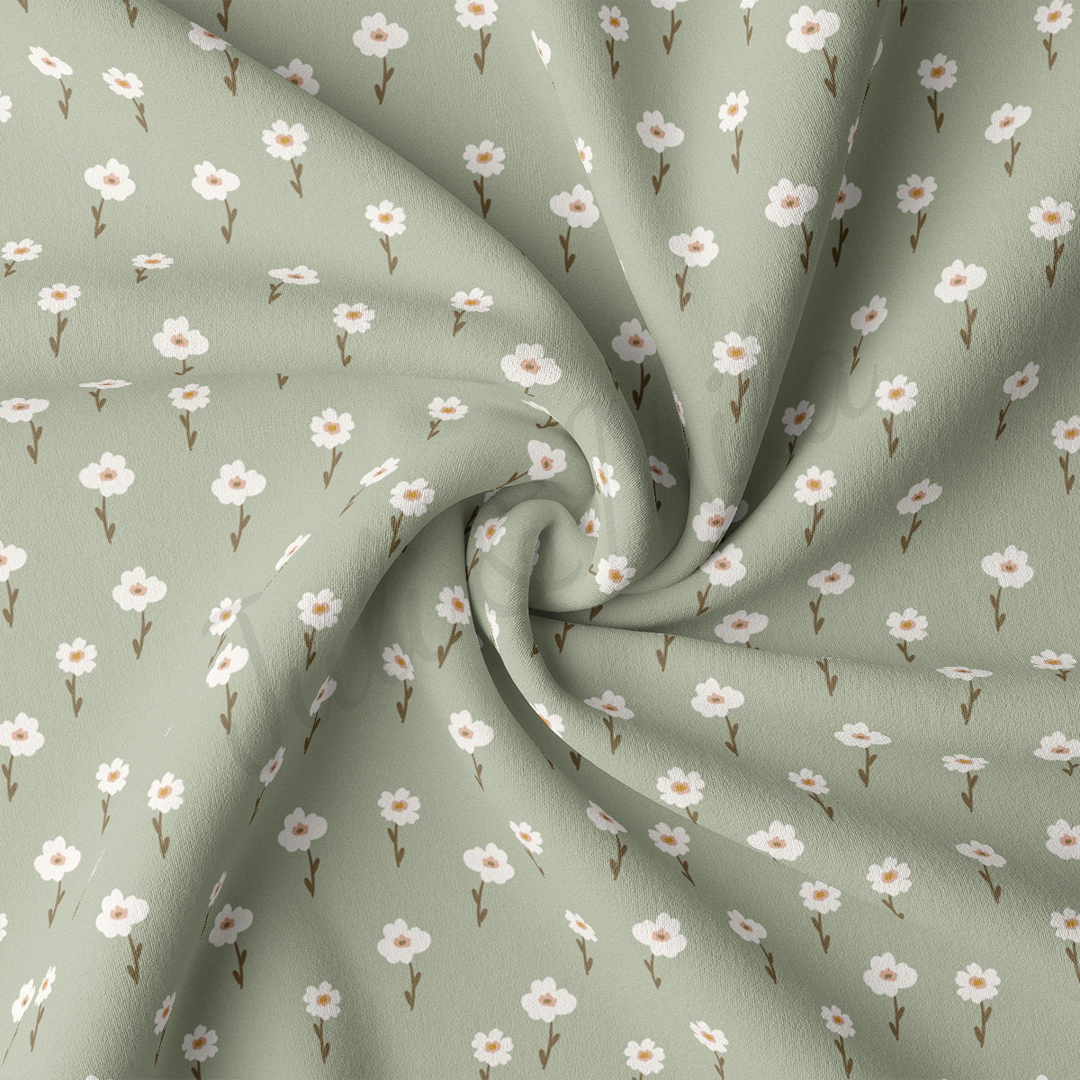 Floral DBP Fabric Double Brushed Polyester Fabric by the Yard DBP Jersey Stretchy Soft Polyester Stretch Fabric DBP2183