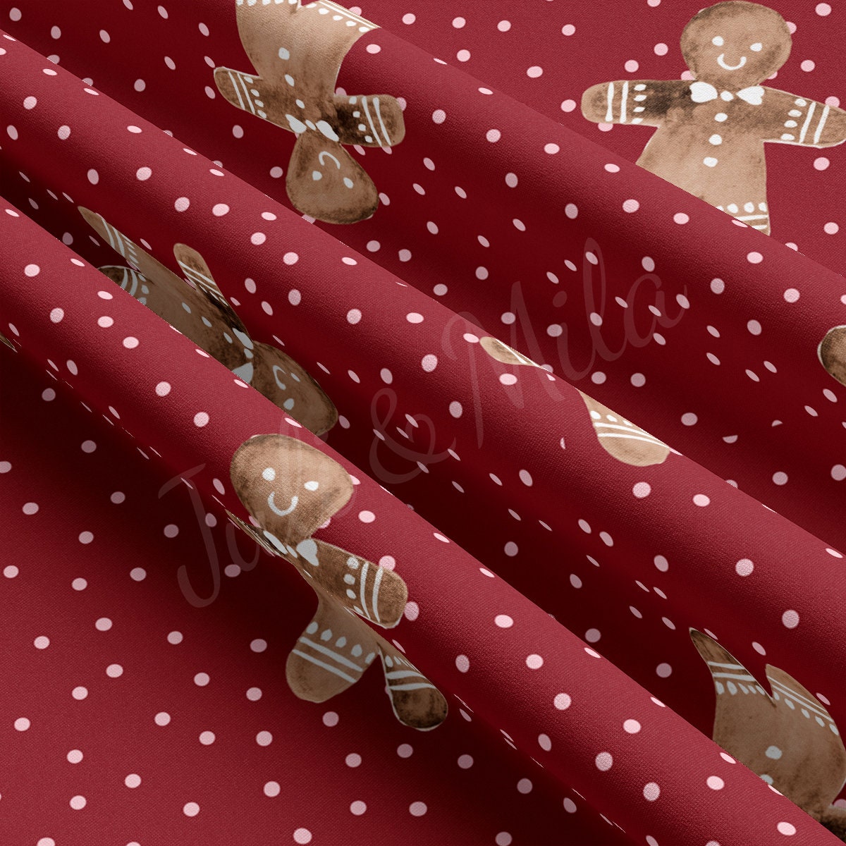 Christmas DBP Fabric Double Brushed Polyester DBP2201